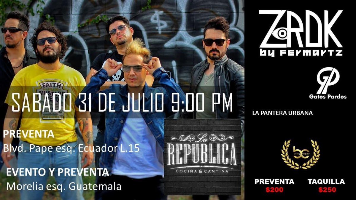 ZrdkM's tweet photo. Zrdk Monclova 31 @jorgeceniceros vive la experiencia boletos en taquilla !!! https://t.co/QTC3Y7UPni