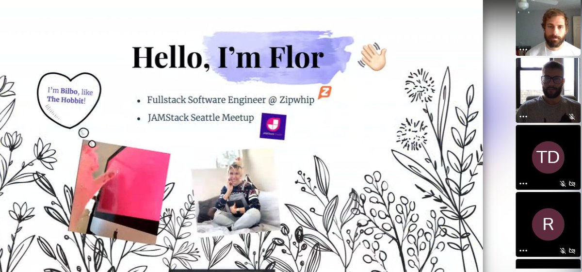 BuildTimeRender's tweet image. We have @techflor speaking about @stackbit at our meetup right now! #stackbit