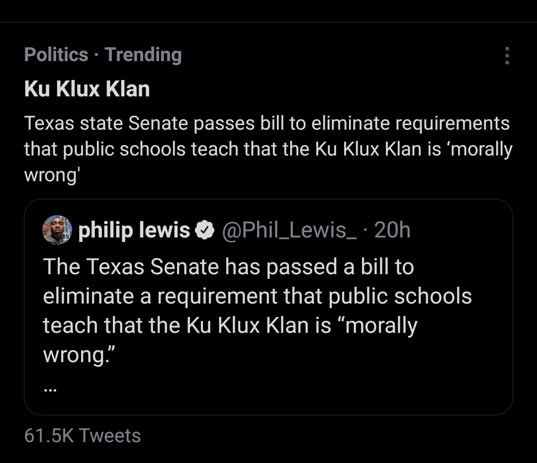TheSaiyanGundam's tweet photo. You know what Texas , FUCK YOU! I cannot believe all of you! You're absolutely disgusting and morally fucked for this! Do you think that the *KKK* is just a fairytale???? Cause I'm convinced the brains in your heads don't exist and are just fucking MYTHS! #FuckTexas #TableTheBill https://t.co/UDhbpoF6qB