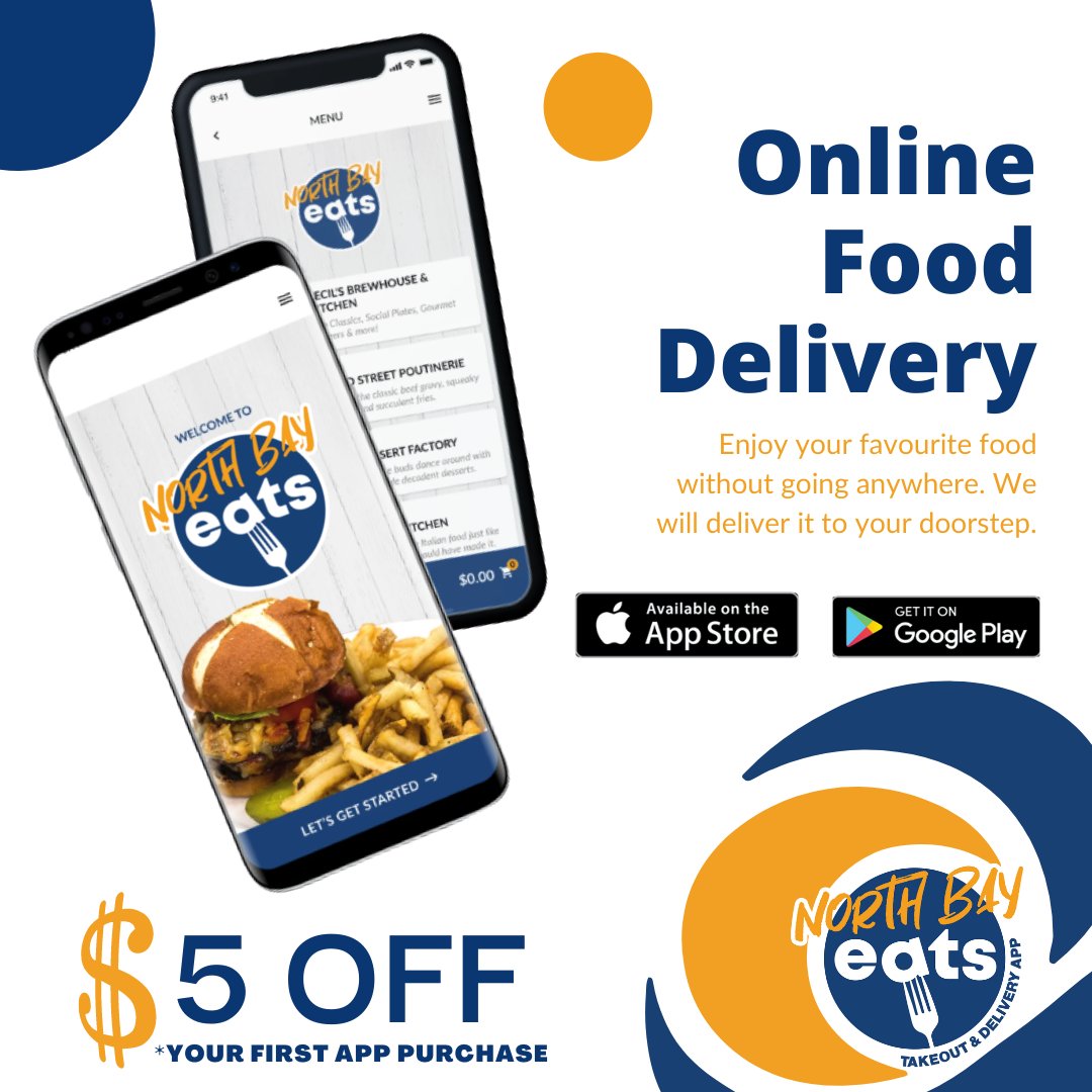 northbayeats's tweet photo. Enjoy your favourite food without going anywhere. Whatever you're in the mood for... we've got you covered on your Local Takeout &amp; Delivery App 📱
Order from any of our family brands all on one #local app 📲 https://t.co/OUm0ixOmjM https://t.co/lZVRwRZ8Tk