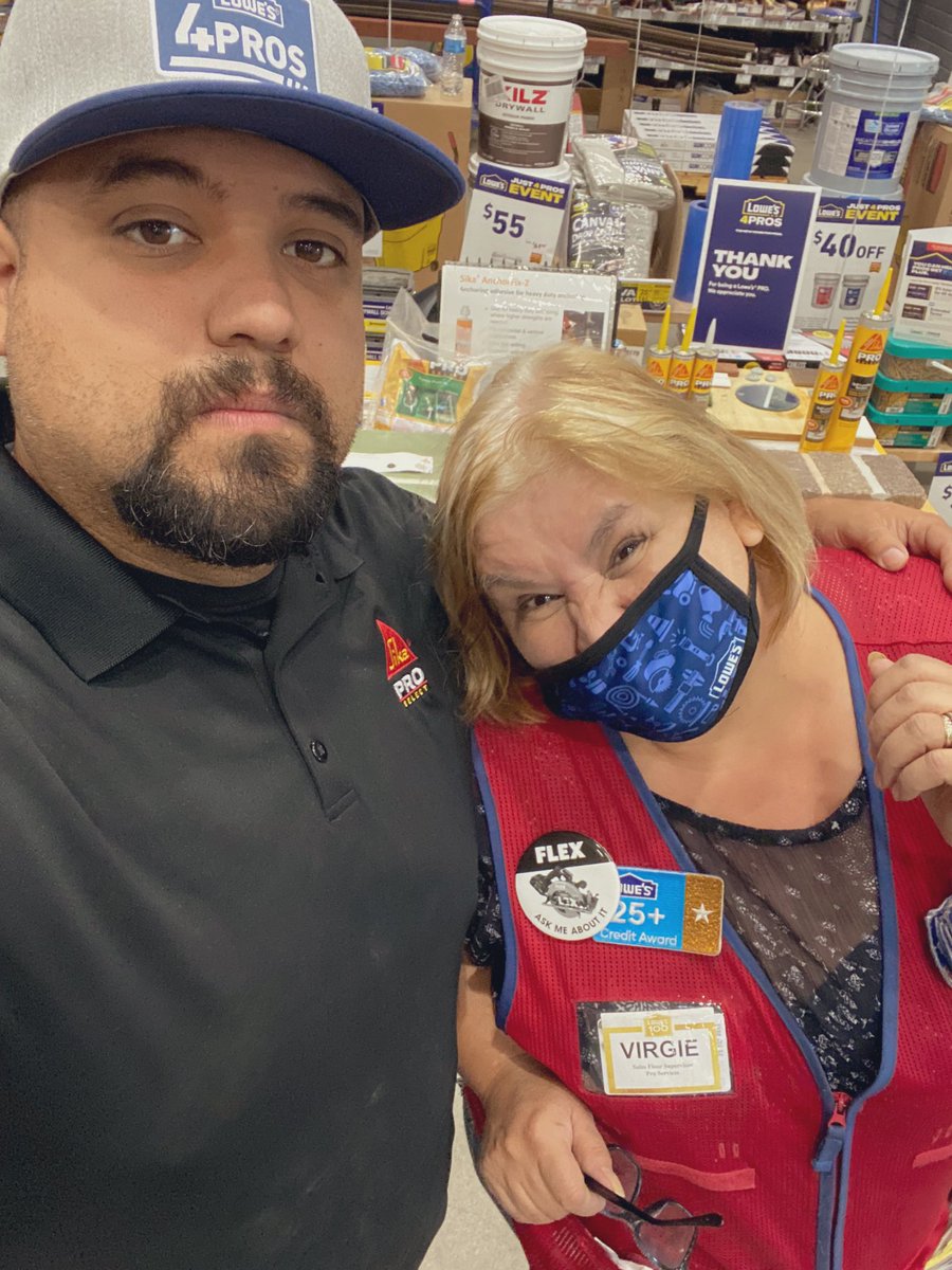 Today’s Lowe’s Pro Event with my good friends Ben and Virgie that I have know for 5 years!! They have always showed love and friendship towards Sika and I. #Lowes759 #Lowes4Pros #SikaPK #Friends <a href="/NikkiJ6875/">Nikki Jones</a> <a href="/octavio_S1KA/">octavio cardenas</a> @EdwardSnelgrove