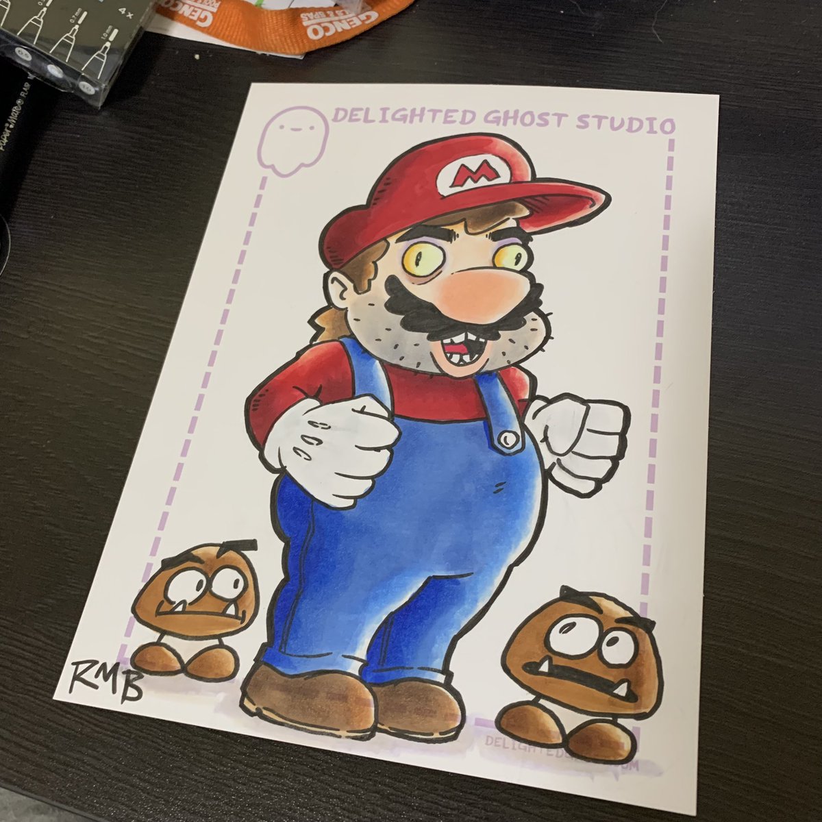 DelightedGhost's tweet photo. Super Jaundice Bros. On my new Delighted Ghost Sketch Paper!
#Nintendo #SuperMario #jaundice #yelloweyes #goomba #nes #fiveoclockshadow #newart #sketch #doodle #originalart https://t.co/VzOReX55Xb