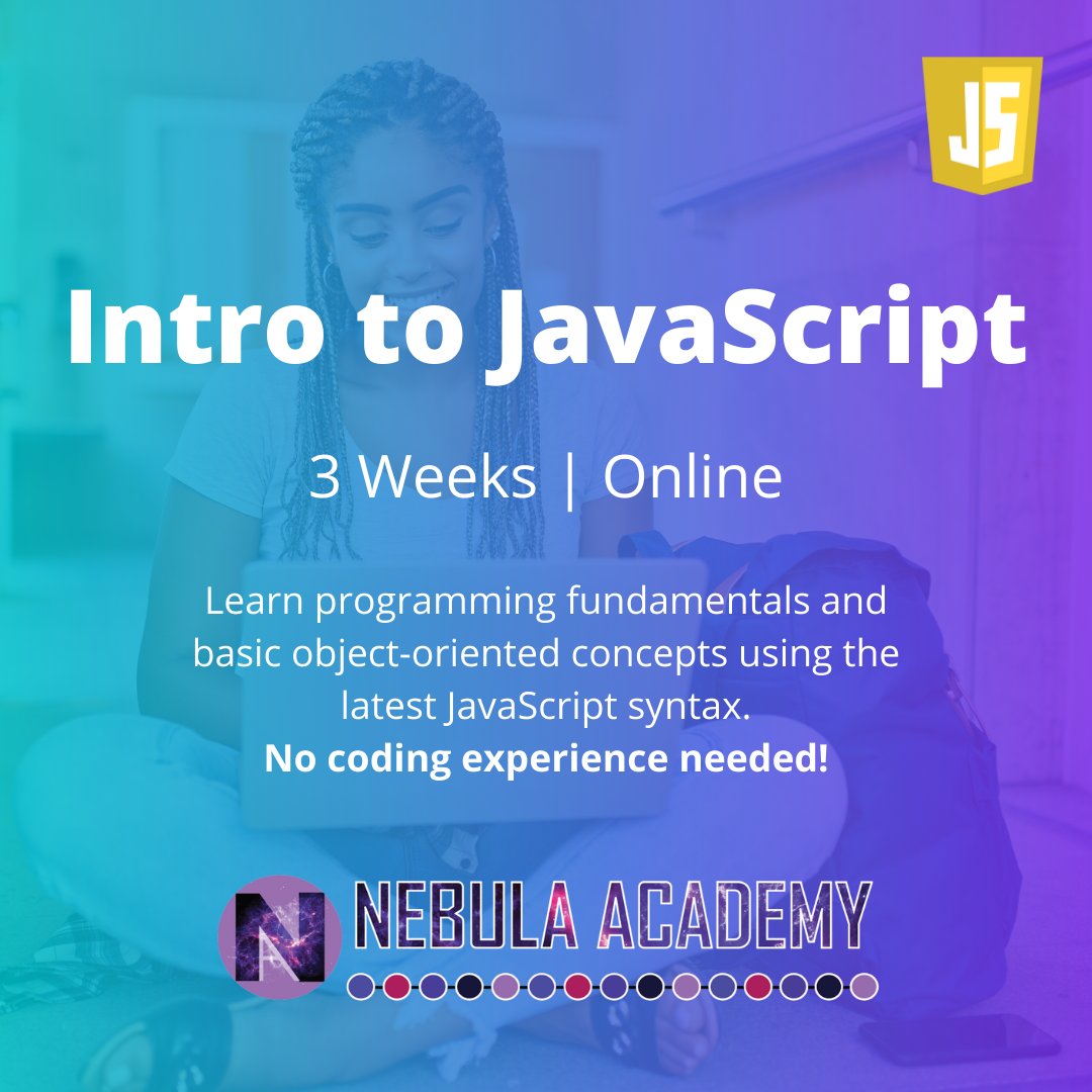 LJCoach's tweet image. Learning to code, educators learn to teach coding in your school this summer, Instructor lead, short, and easy to fit into your summer schedule.  The best &quot;like in person experience&quot; online.  visit nebulaacademy.com #startcoding #prebootcamp #teachcomputerscience #educators