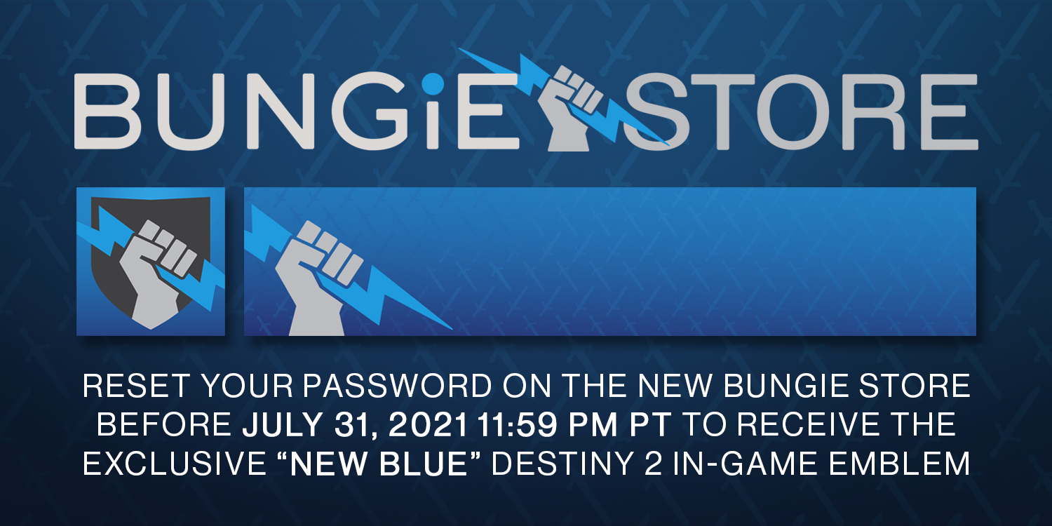 Bungie Store on Twitter "If you have successfully reset your password