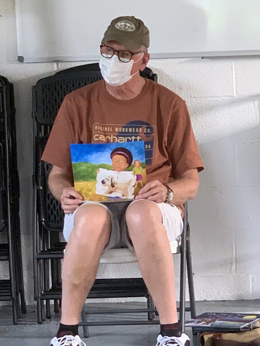 GaryShockley18's tweet photo. Had a great time reading from my soon to be published book. I enjoy writing and illustrating children’s book so much! https://t.co/H38k4hSx0W