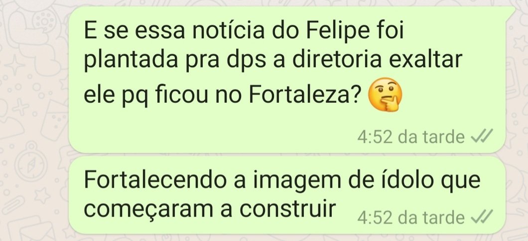edmozer's tweet photo. Estou encucado...

De qualquer maneira: #FicaFelipe 

De eliminações na Serie C para campeão brasileiro, Sulamericana e quem sabe uma libertadores... 

Felipe é monstro e ainda tem uma carreira monstra pela frente. https://t.co/QRPPe0bBbk