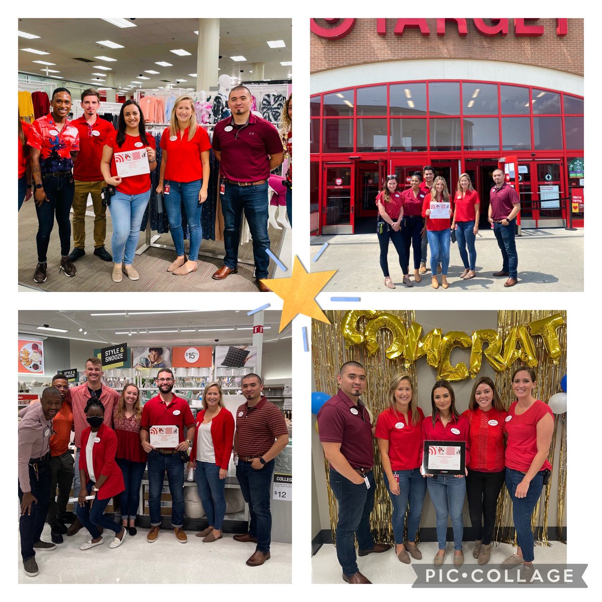 🤩 Thank you to these amazing interns! ⭐️ They did amazing presenting their business and leading the store walk. Future leaders of 🎯 Target! #D448 #worksomewhereyoulove <a href="/CaitHumphries/">Caitlin Humphries</a> <a href="/wmwwheels/">Whitney Mrozinski</a> <a href="/SextonRob/">Rob Sexton</a> <a href="/Simone_Samii/">Simone Samii</a> <a href="/TargetCareers/">Target Careers</a> <a href="/JusMaur13/">Jermaine Martin</a>