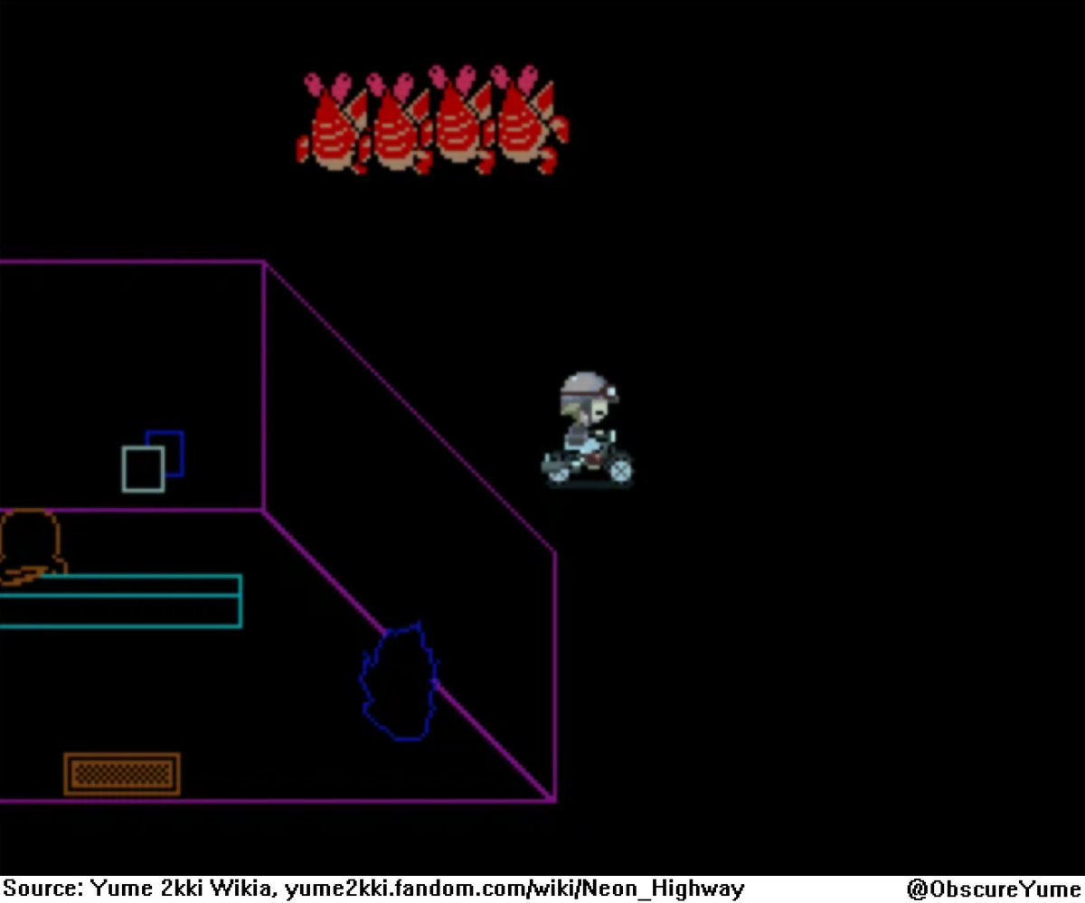 Obscure Yume Nikki Facts tweet media