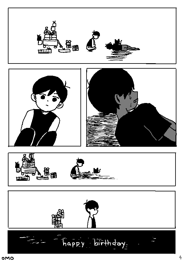 happy birthday.

(CAUTION: this comic contains spoilers for OMORI) 
