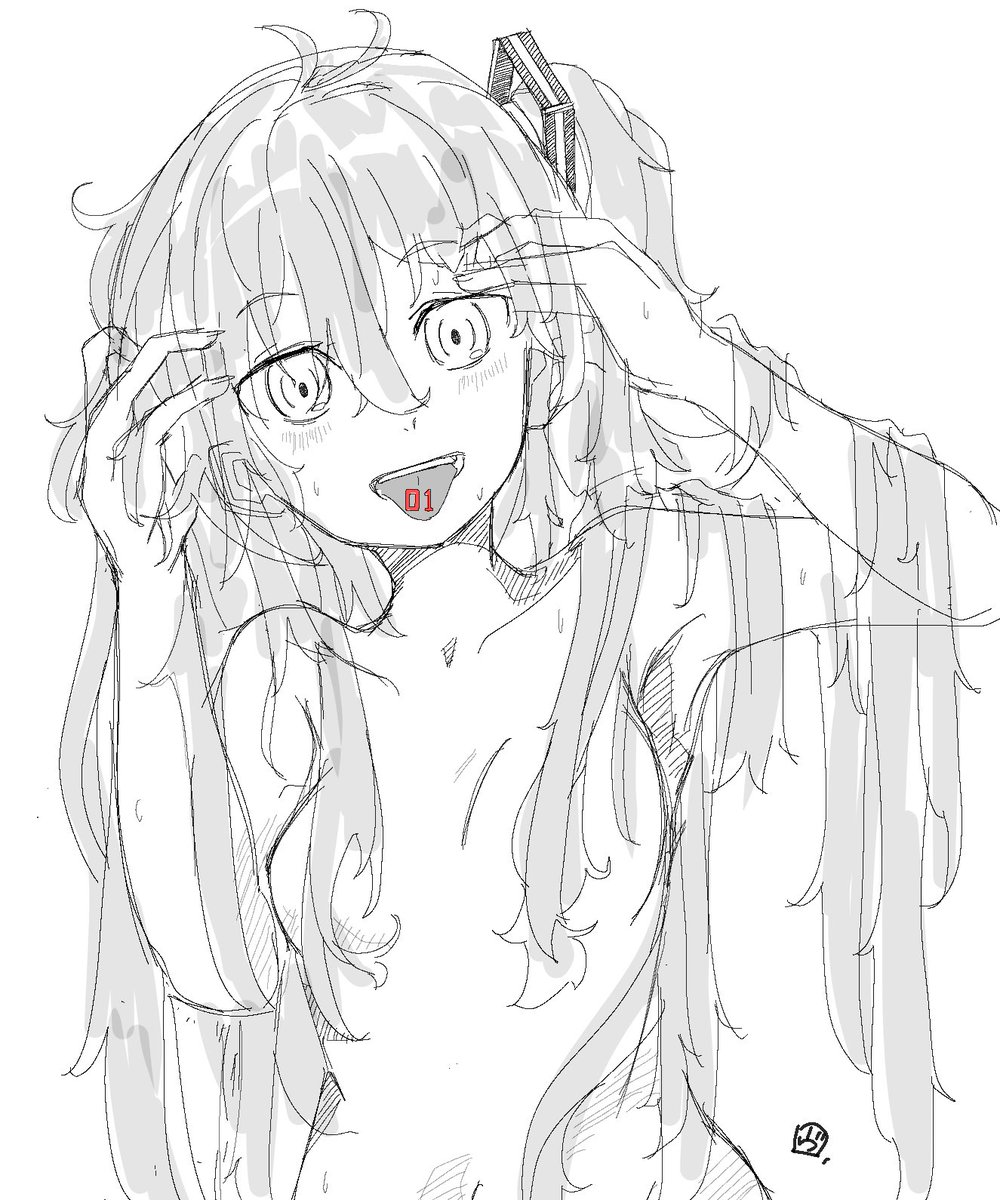 「あっつい」

🌞

#初音ミク 