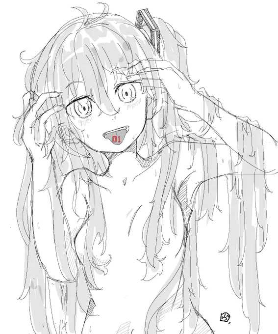 「あっつい」

🌞

#初音ミク 