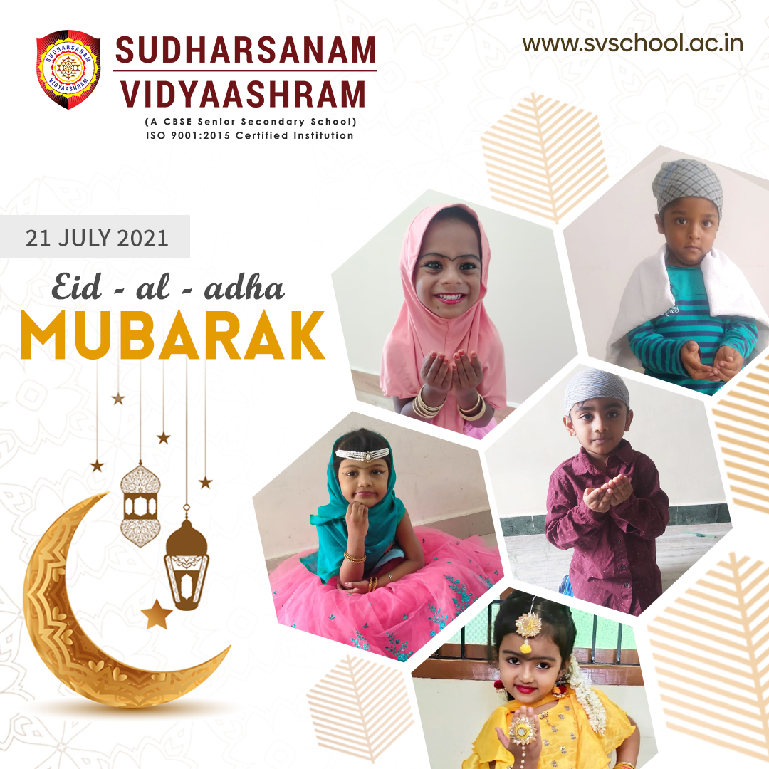 svschool_'s tweet photo. Sudharsanam Vidyaashram wishes everyone a happy and blissful Eid al-Adha. Let the light of the moon shine bright upon you.

#eid2021 #blessings #svschool #Eid #EidAlAdha #eidmubarak2021 #CBSE #cbseboard https://t.co/jCgBy1GqCd