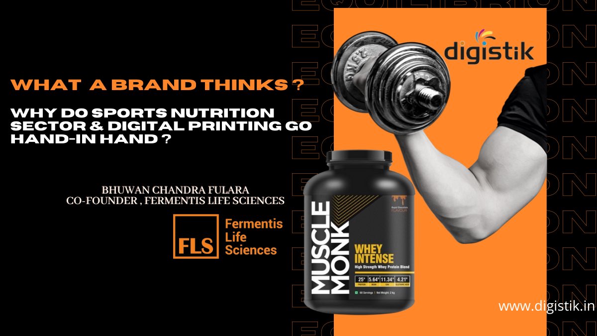 Digistik1's tweet photo. #DigitalLabelPrinting has found itself at the epicentre of #ProteinSupplement Sector. What does a Brand Think: Why do #SportsNutrition Sector & #Digitalprinting go hand in hand?
https://t.co/sofdAVTymi
#labels #labelindustry #label #printing #labelmarket #printer #packaging https://t.co/8skCPlwDUt