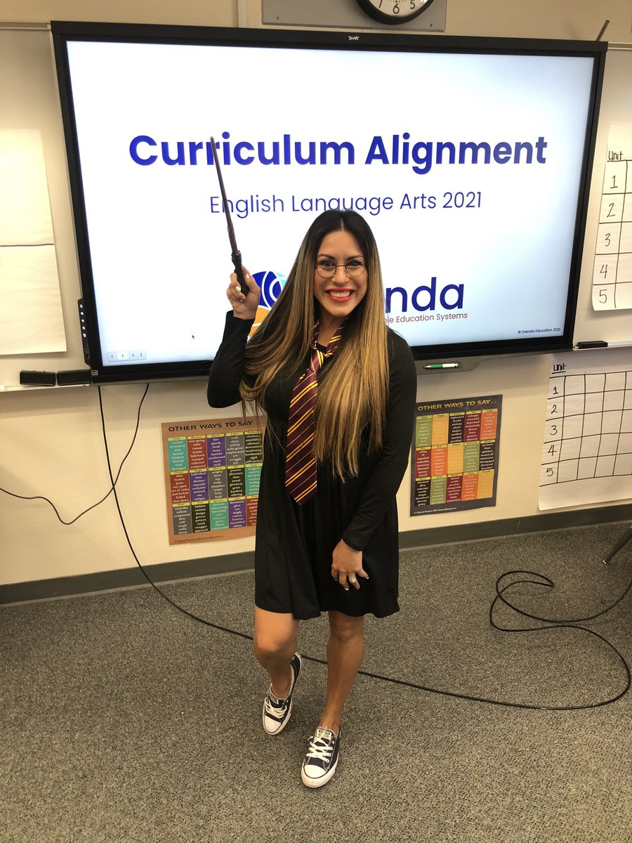 First day back to in-person work. It was an incredible day with an incredible team. We dressed up as a favorite book character today! #EquityWarriors