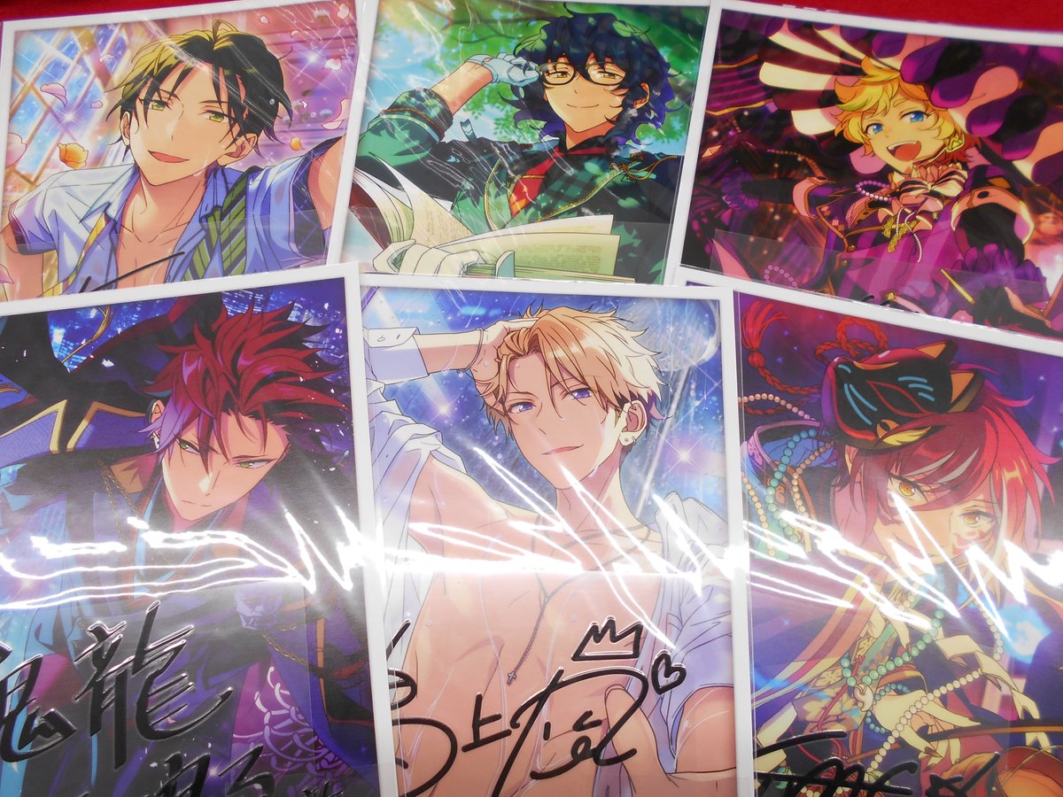 名古屋フロンティア館2階 ライブグッズ 入荷情報 あんスタ より サインステッカーが入荷しました 痛バに入れても素敵なグッズです Kbooks 名古屋 譲 あんさんぶるスターズ