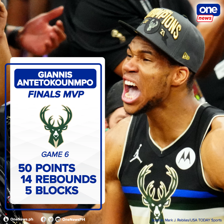 Welcome to the Greek Freak Show!

Giannis Antetokounmpo delivered a legendary performance in NBA Finals Game 6 with 50 points 14 rebounds, and 5 blocks en route to a 105-98 victory.