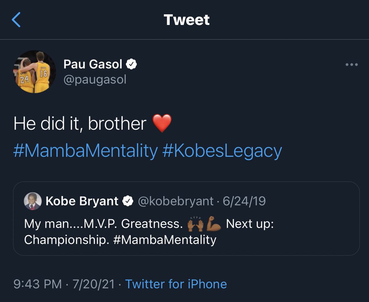 Pau Gasol. ❤️🙏
