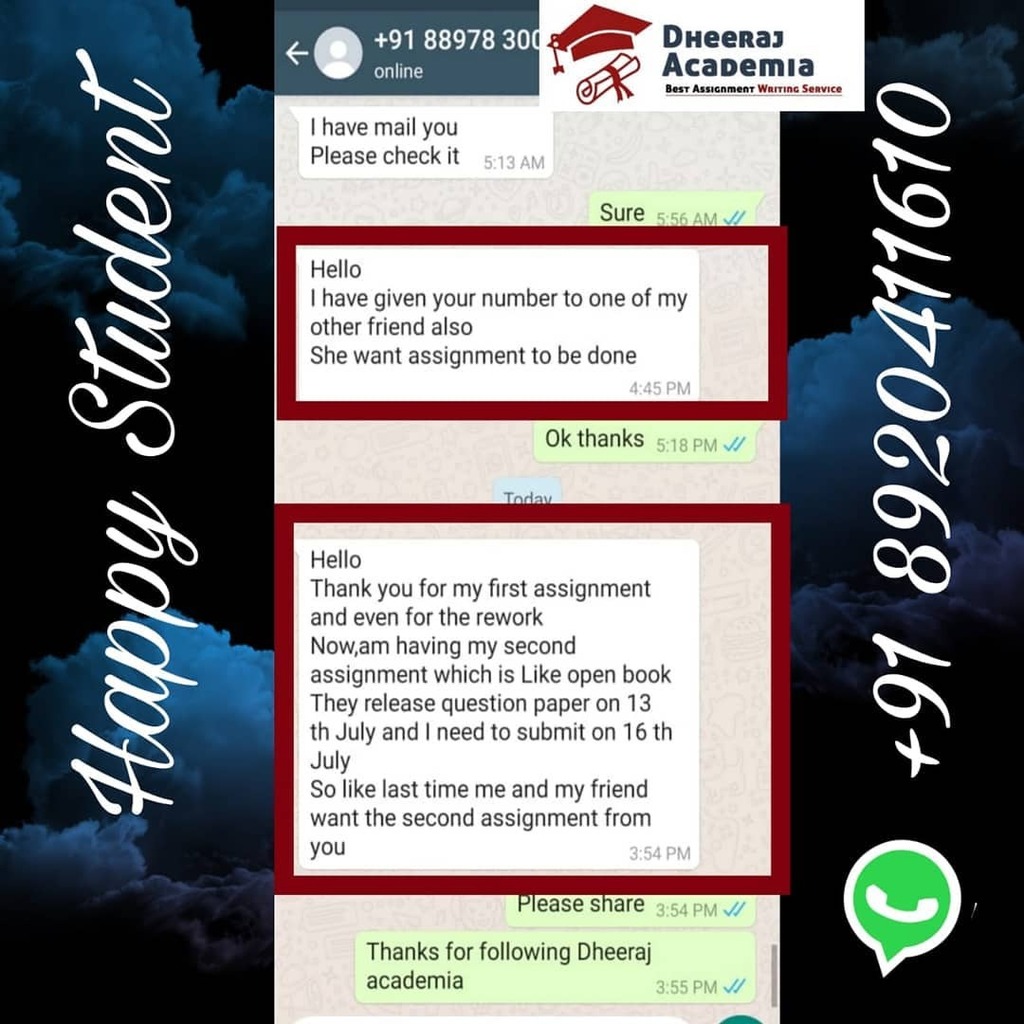 Students recommend Us..
Thats our leagacy...

Connect with us and leave the Assignment stress away 

WhatsApp: +91 89204 11610

Official site - ift.tt/3moXcw0

#universityofcoloradodenver
#universityofdenver 
#msudenver 
#universityofcoloradoboulder 
#regisuniversity 
…