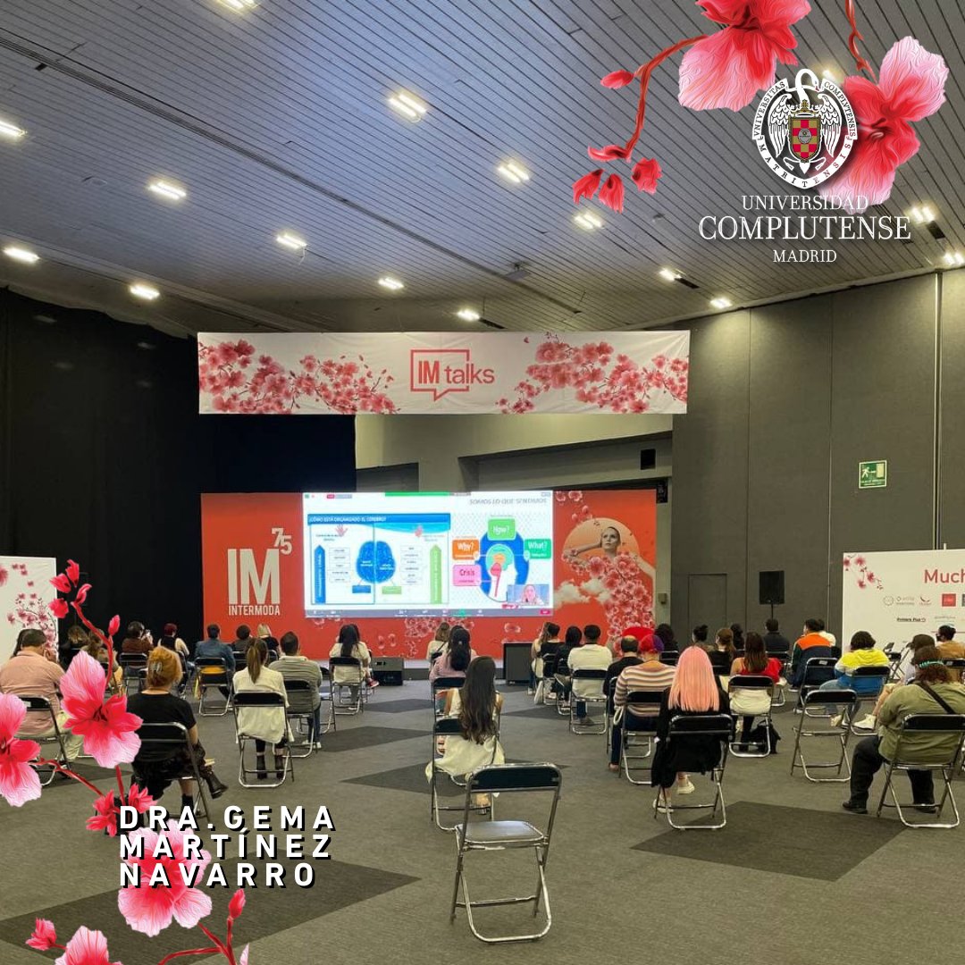 Intermoda's tweet image. #IMTalks inicio con la charla de la Dra. Gema Martínez Navarro de la @unicomplutense de Madrid. Conoce más sobre "Desafíos del marketing y comunicación de moda" dando clic aquí: fb.watch/v/aqlOKNodA/