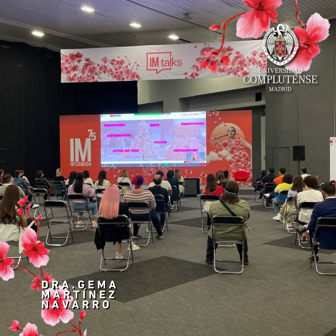 Intermoda's tweet image. #IMTalks inicio con la charla de la Dra. Gema Martínez Navarro de la @unicomplutense de Madrid. Conoce más sobre "Desafíos del marketing y comunicación de moda" dando clic aquí: fb.watch/v/aqlOKNodA/