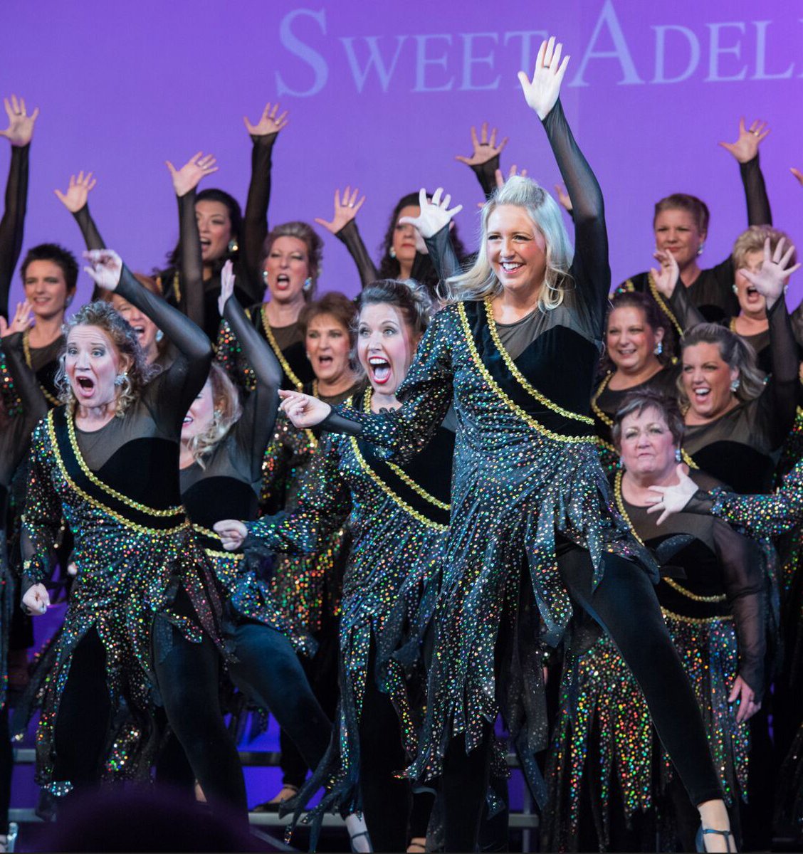 TFW you find out the Rich-Tone costume committee is hard at work on our newest look! Have a favorite R-T costume of the past--or a favorite one you've worn onstage yourself? Show us! #LifeOnAHighNote #sweetadelines