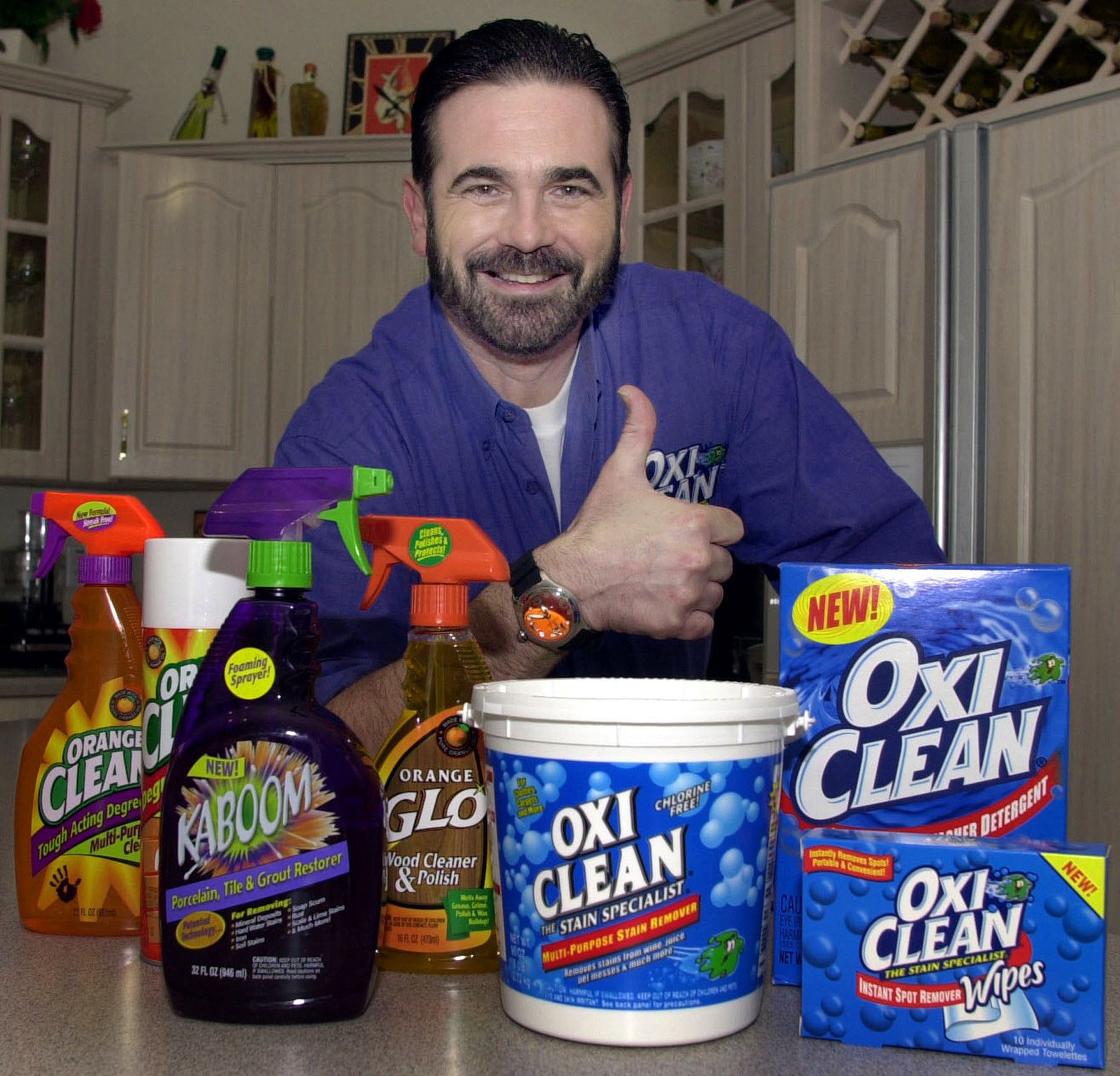 Happy birthday to the late television direct-response advertisement salesperson for OxiClean, Billy Mays. 