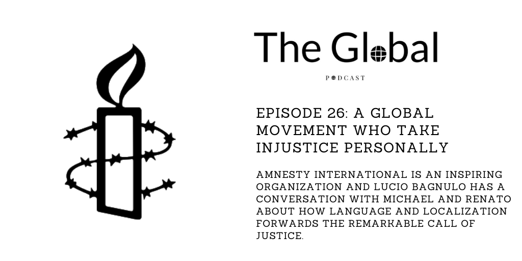theglobalpod's tweet photo. Episode 26: A global movement who take injustice personally @BagnuloLucio  discusses loc @amnesty w/ @renatobeninatto &amp; @mstevensrev
 
Find at:
Apple: https://t.co/SZA1OwTfkV
Spotify: https://t.co/YJrhxrFPFS
Google: https://t.co/SYNeRldZCu

https://t.co/jfqGCAxx1w https://t.co/oXyJ0rT2Xo