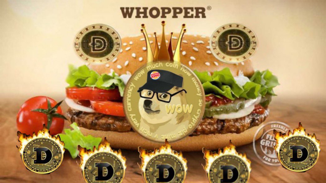 topher2825's tweet photo. Hey @BurgerKing 😎 #dogecoin is looking mighty fine on that #whopper 🤤🤤🤤 why don’t you go ahead and make a #dogewhopper and I will pay you in #DOGE 😏😏😏 that way we both go to the moon!!! 🔥🔥🔥🚀🚀🚀 #dogearmy #DogeCan #DoOnlyGoodEveryday https://t.co/V2it2yfIls