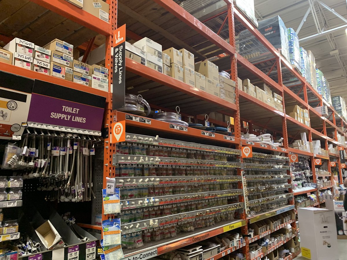 #NJMDOTW working the overheads and sales floor in Plumbing at 0929 Deptford.