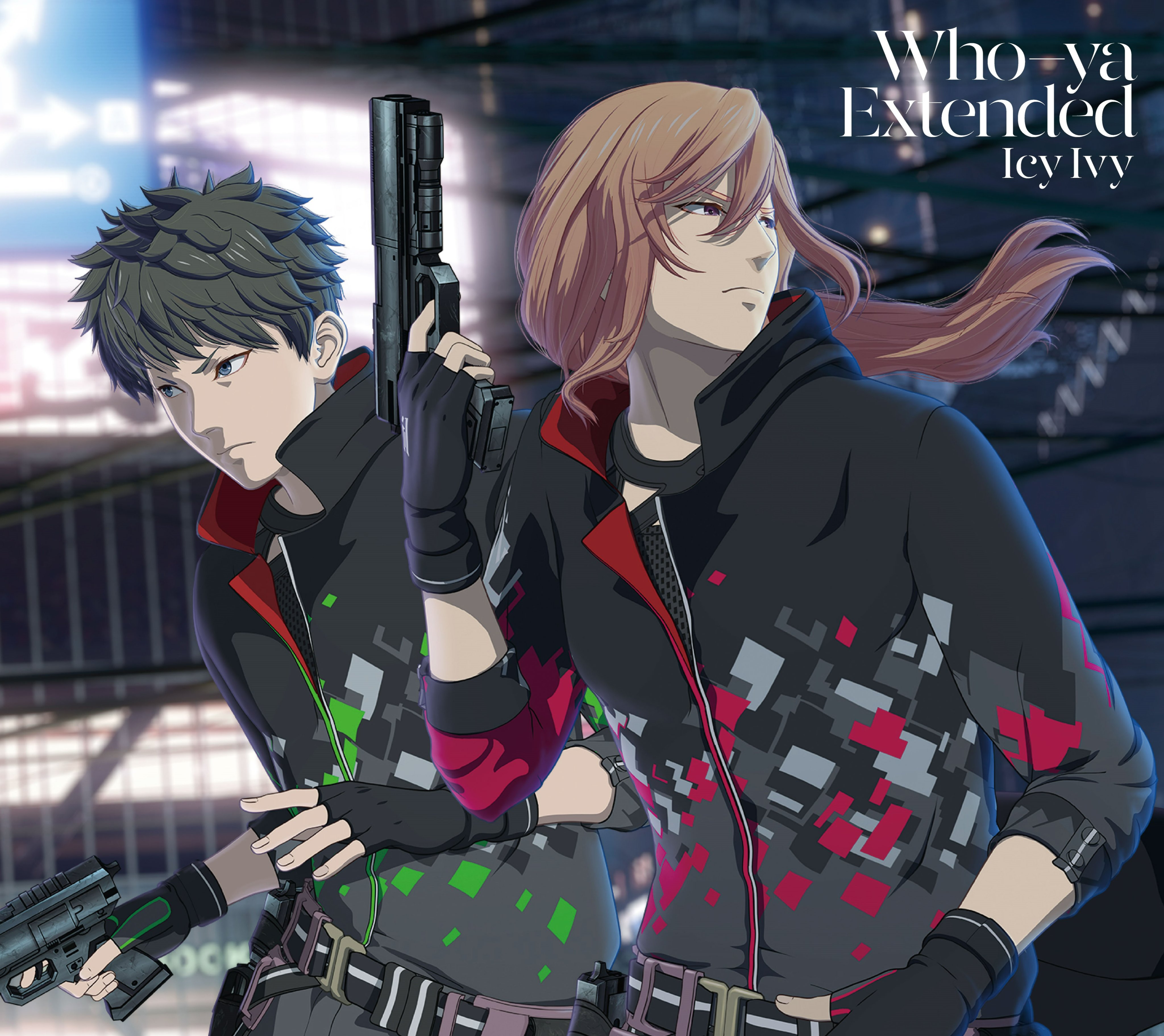Night Head 41 公式アカウント 在 Twitter 上 アニメジャケも公開 オープニング テーマ Who Ya Extended Icy Ivy と エンディング テーマ Myuk シオン の 期間生産限定盤 アニメ盤 のジャケットでは 2作品のcdジャケットを並べることで 繋がる仕様に