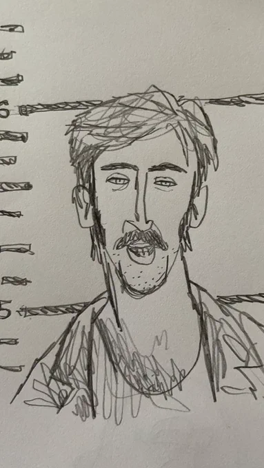 on a mission to learn this mans face 