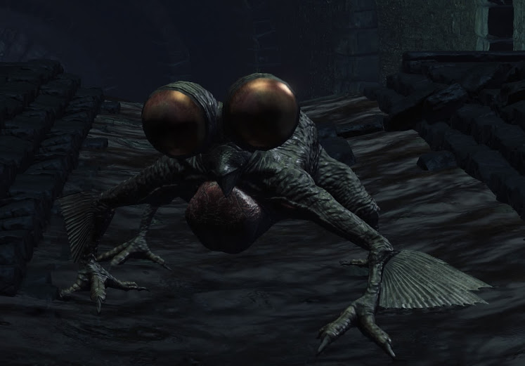 Today's monster is Basilisk from Dark Souls