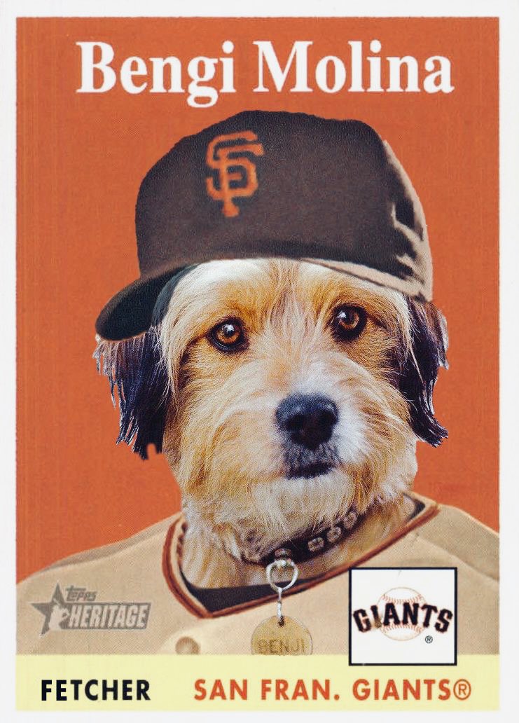 Happy birthday to Bengie Molina, who is very old in dog years today. 