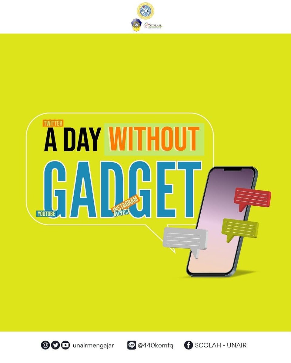 Imagine a day without gadgets. Imagine a day without gadgets