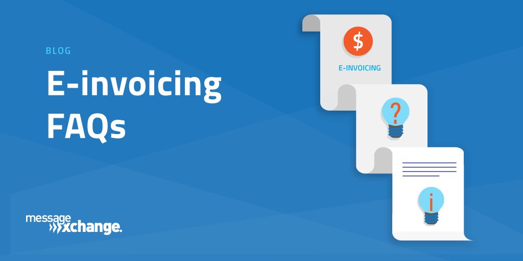 MessageXchange's tweet image. We&apos;re seeing some similar questions come through about #einvoicing. To save you time, we&apos;ve answered them and jotted it down for you. 
Have a look: home.messagexchange.com/blog/e-invoici…
#Einvoicingfaqs #Invoices