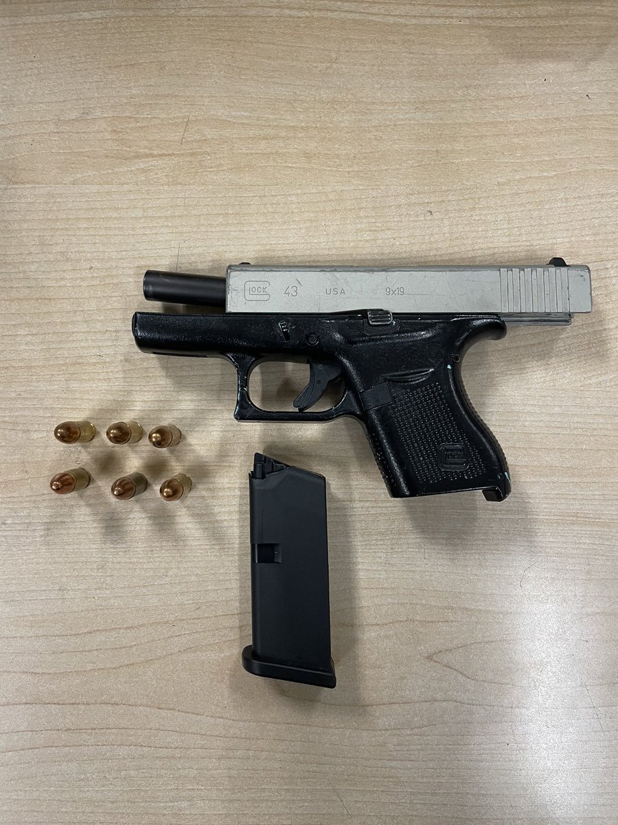 Officer Torres &amp; Rosales conducted a traffic stop for expired registration. Turned out that the passenger was on probation. Ofcrs conducted a search and recovered a handgun under the passengers seat. Thats proactive police work at its best. Great job! <a href="/Capt_Odle/">LAPD Mission</a> @CaptainCortez1