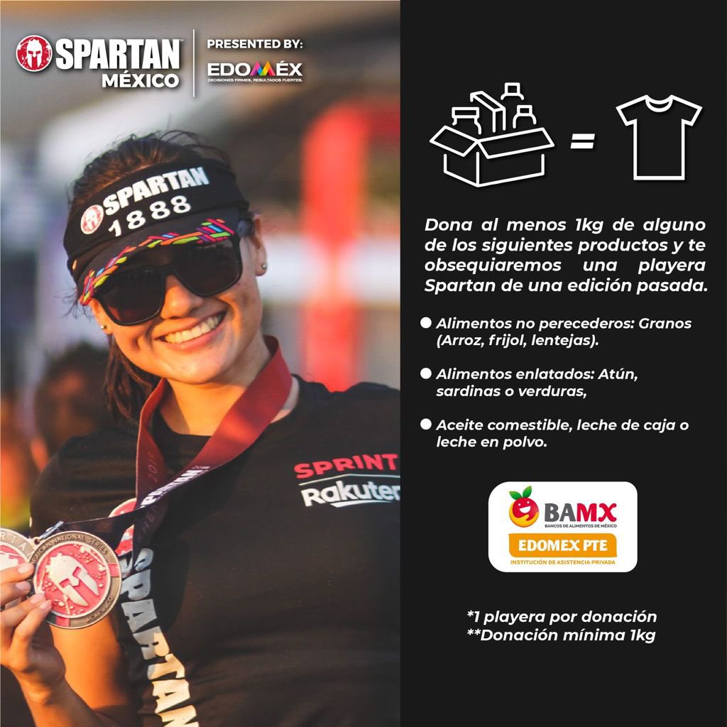 Los esperamos este 31 de julio y 1 de agosto, vamos a lograr cosas grandes juntos.
#redbamx #bamxedomex #spartanrace