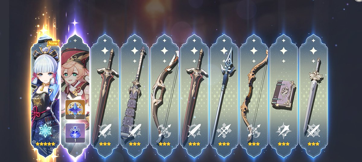 popitomatoes's tweet photo. I ACCIDENTLY GOT 2 AYAKAS IN 20 ROLLS??? WAS NOT EXPECTING BUT OKAY... I AM STILL IN DAZE BECAUSE I HAVE NOT WON A SINGLE 50/50 AND WASNT EVEN EXPECTING AYAKA..... #GenshinImapct #ayaka https://t.co/9Ra0aBCw2t