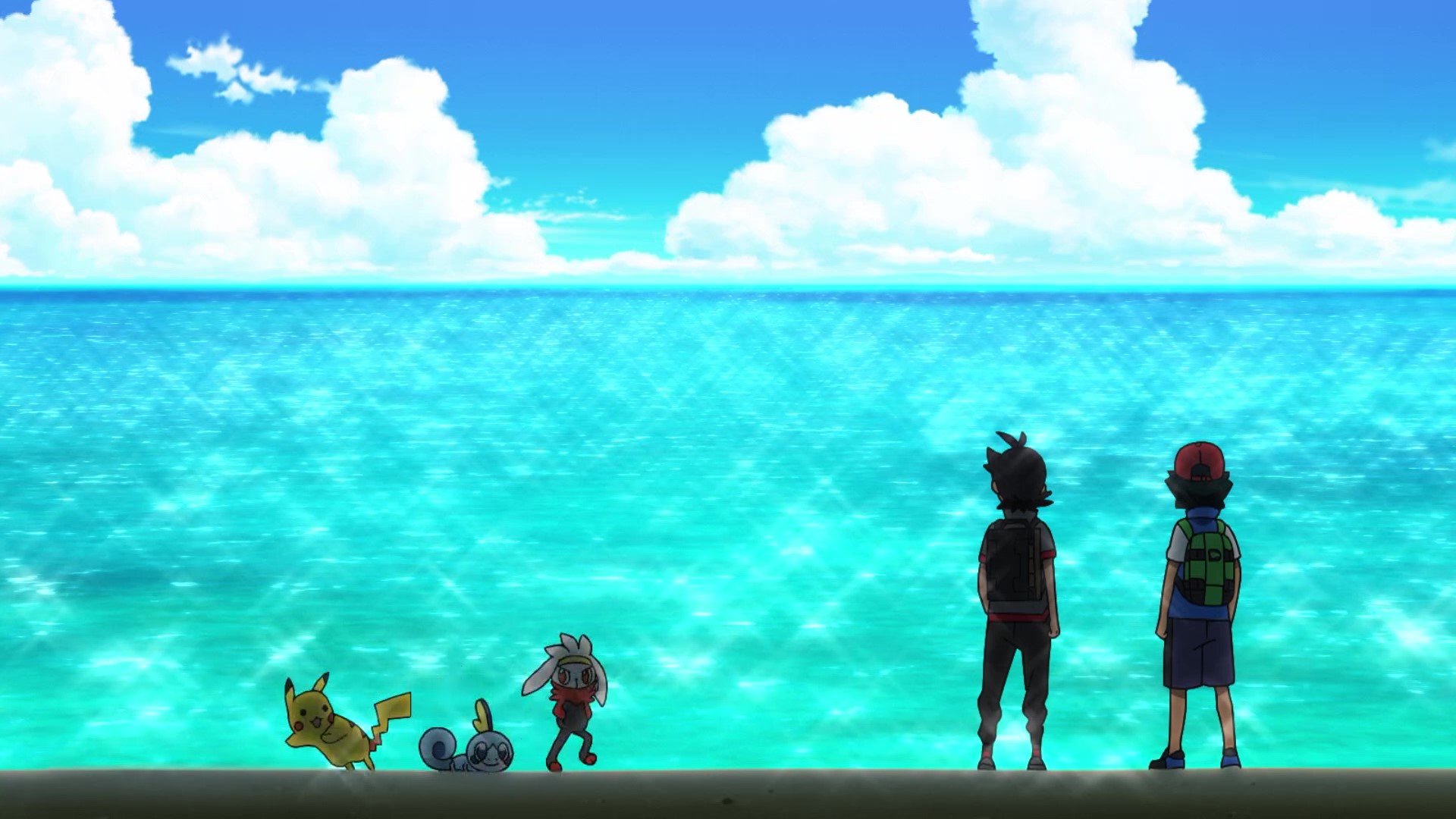 アニメ ポケットモンスター 公式 在 Twitter 上 今日は 海の日 アニポケ で海といえば アローラ地方の青い海 第37話でサトシとゴウが訪れたメレメレ島の海や砂浜もキラキラしていました はじめてアローラ地方を訪れたゴウも また行こうな って言ってましたね