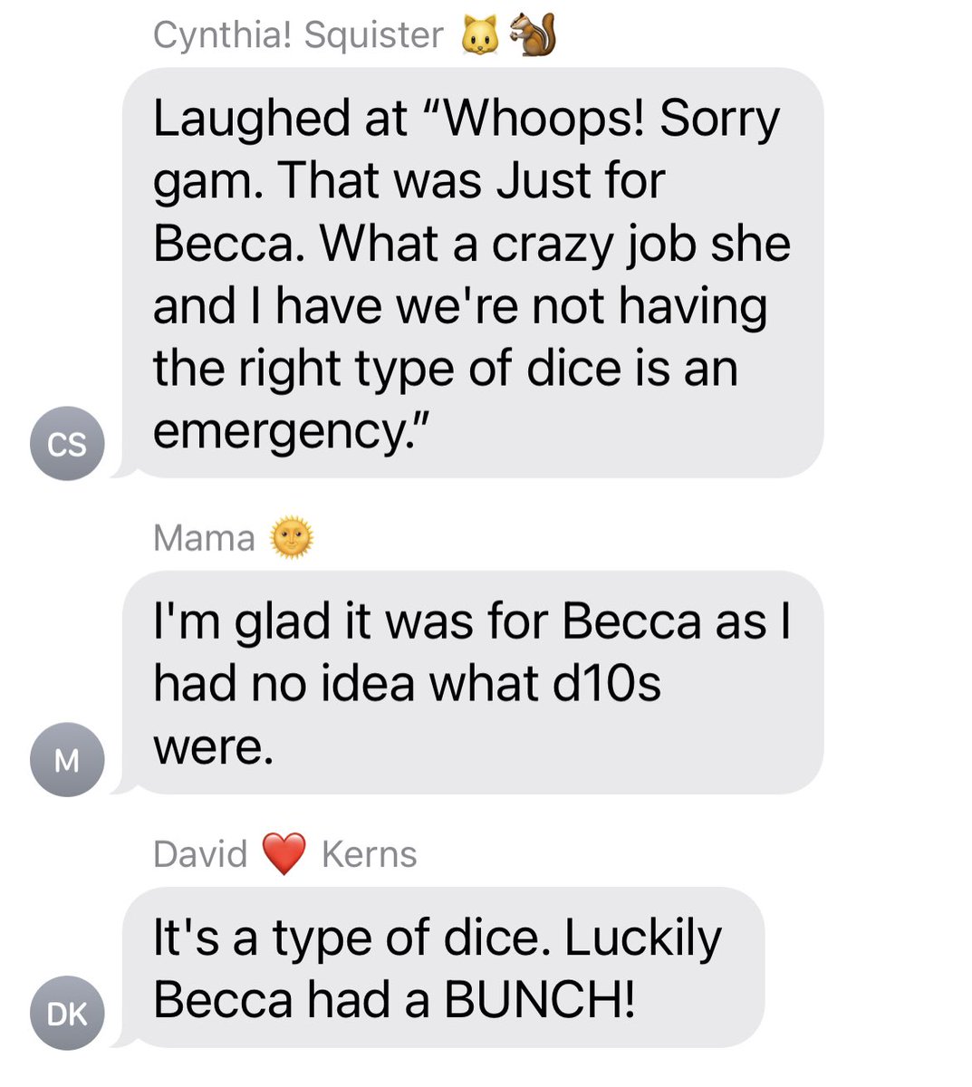 thebeccascott's tweet image. Sometimes, you just need your Mom to really understand what you do.