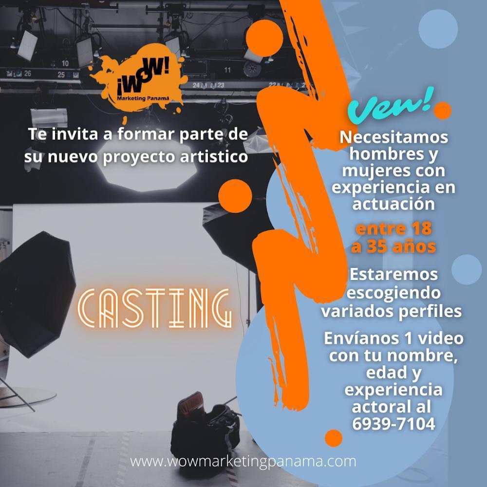 CASTING!
Para proyecto artístico 🎬