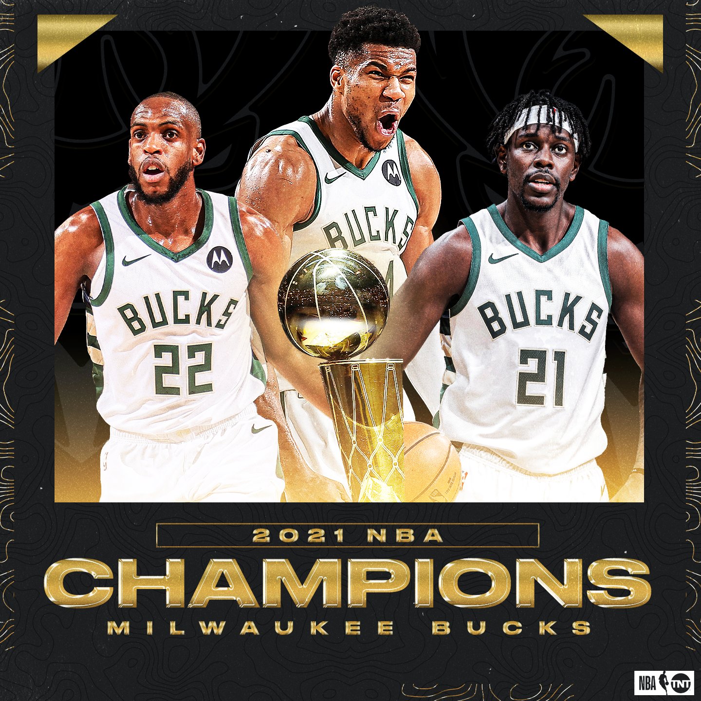 Milwaukee Bucks Fear The Dear NBA Champions 3D T-Shirt