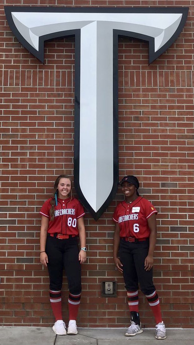 Big thank you to <a href="/TroyTrojansSB/">Troy Softball</a> for hosting our 2023 athletes <a href="/MaleahHale/">maleah hale</a> and <a href="/WilleshaLang/">Willesha “Willy” Lang</a> this week at the prospect camp! They had a blast and can’t wait to come back soon!! Love what @TroySBCoach <a href="/tsmartt14/">Taylor Smartt</a> and <a href="/hollyward14/">Holly Ward</a> have going on in Troy! #GoTrojans #BeTheStandard