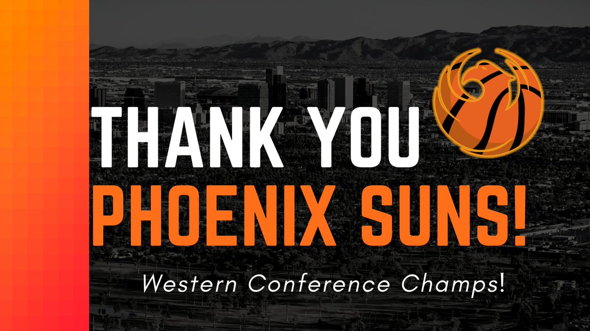 We are beyond proud of our <a href="/Suns/">Phoenix Suns</a> after an incredible year. #PHX has always been behind you - and always will!

#WeArePHX #RallyTheValley