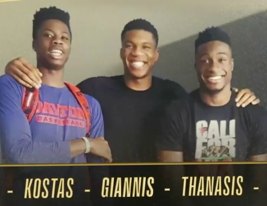 andscape's tweet photo. Kostas Antetokounmpo: 2020 NBA Champion 🏆

Giannis Antetokounmpo: 2021 NBA Champion 🏆 

Thanasis Antetokounmpo: 2021 NBA Champion 🏆 https://t.co/FQ1FYLrI3L