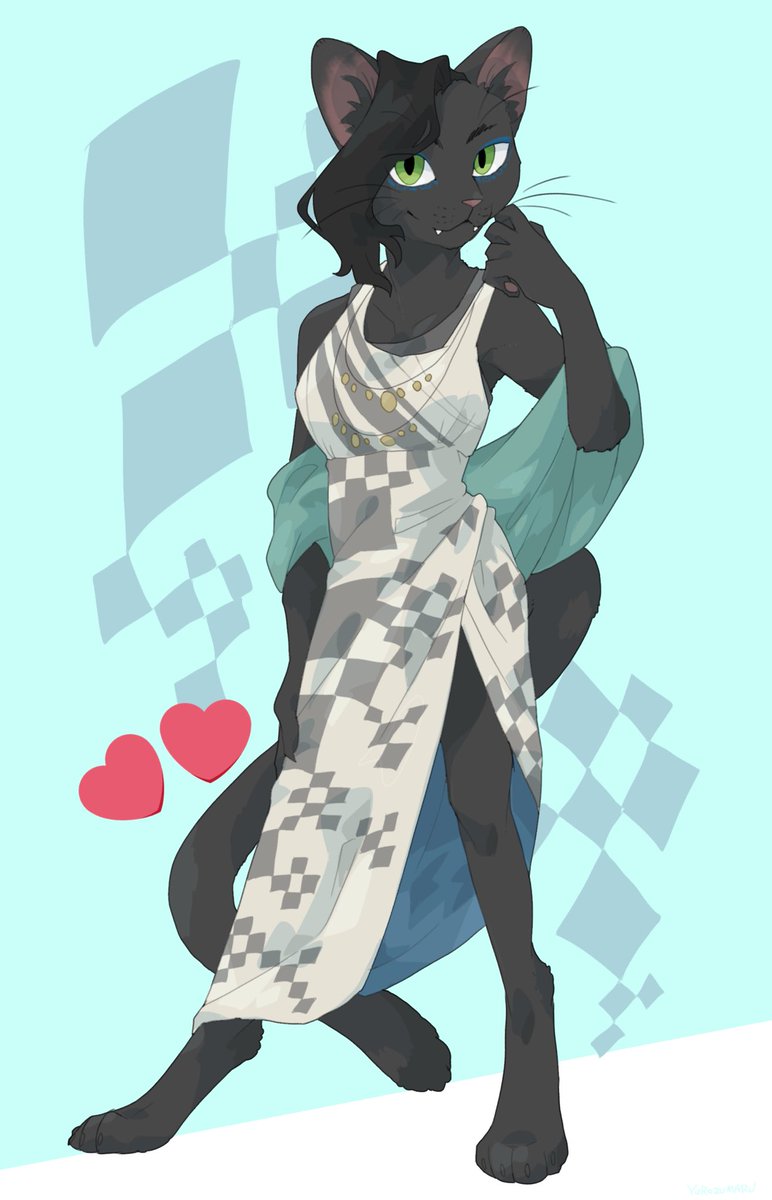 「COMMISSION FOR @MokunoZ 
Thank you!! 」|❤️YOROZUMARU💙のイラスト