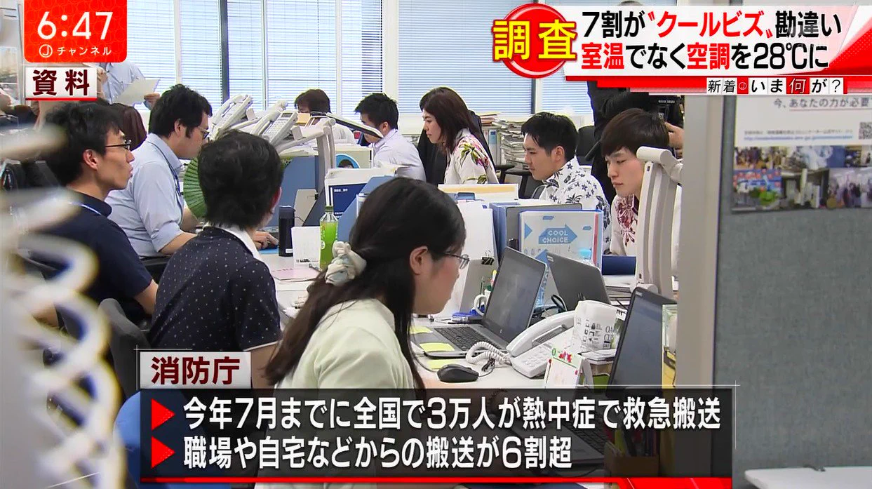 7割が勘違いしてる。未だに「クールビズでエアコン設定28度」とかやってる会社は関わってはいけない。