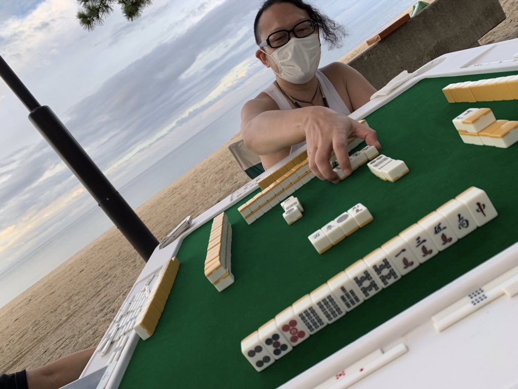 淡路島のホームレスと麻雀してきた