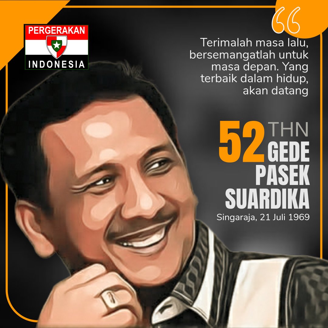 Happy Milad Bli <a href="/G_paseksuardika/">GPS #DahGituAja</a>, berkah umur, berkah amal pergerakan..