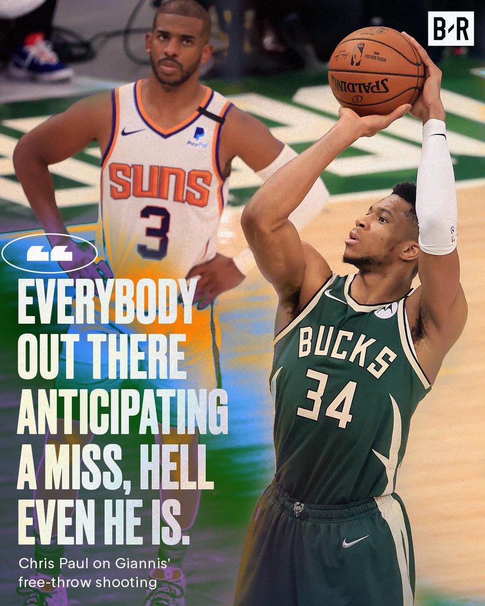 Giannis responds with 50points, 17/19 FTs and a Title.